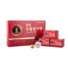 thumbnail An Cung Ngưu Hoàng Hoàn Kwangdong Hàn Quốc hộp giấy đỏ 10 viên 4