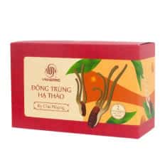 thumbnail Con Đông Trùng Hạ Thảo Ký Chủ Nhộng Vnherbs hộp giấy 60 con 4
