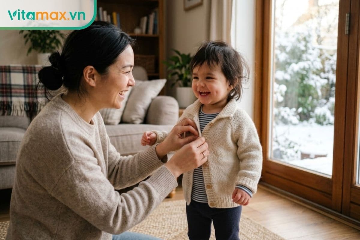 Cách tăng sức đề kháng cho trẻ vào mùa đông an toàn, dễ áp dụng