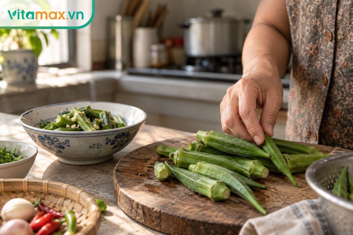 Đậu bắp tốt cho xương khớp không? Sự thật và cách ăn phù hợp