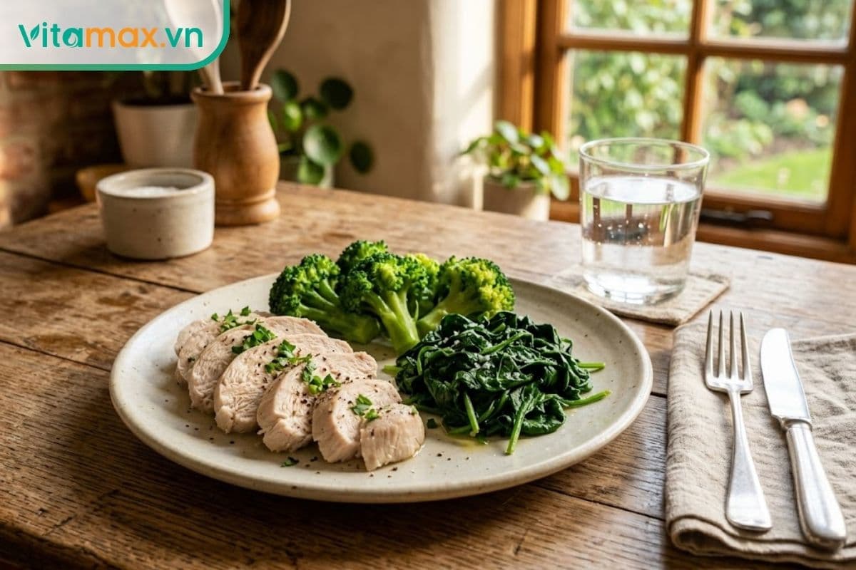 Đau xương khớp ăn thịt gà được không? Cách ăn và lưu ý