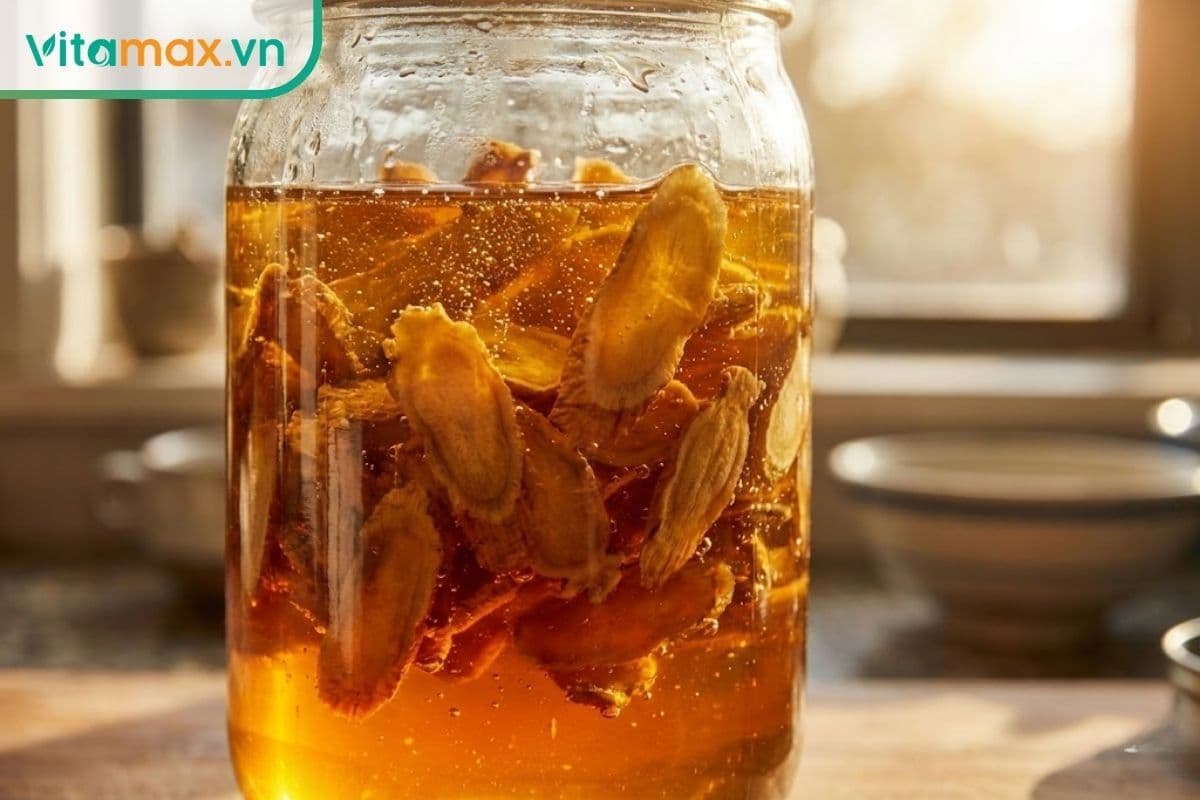 Sâm ngâm mật ong bị chua có sử dụng được không? Cách xử lý an toàn