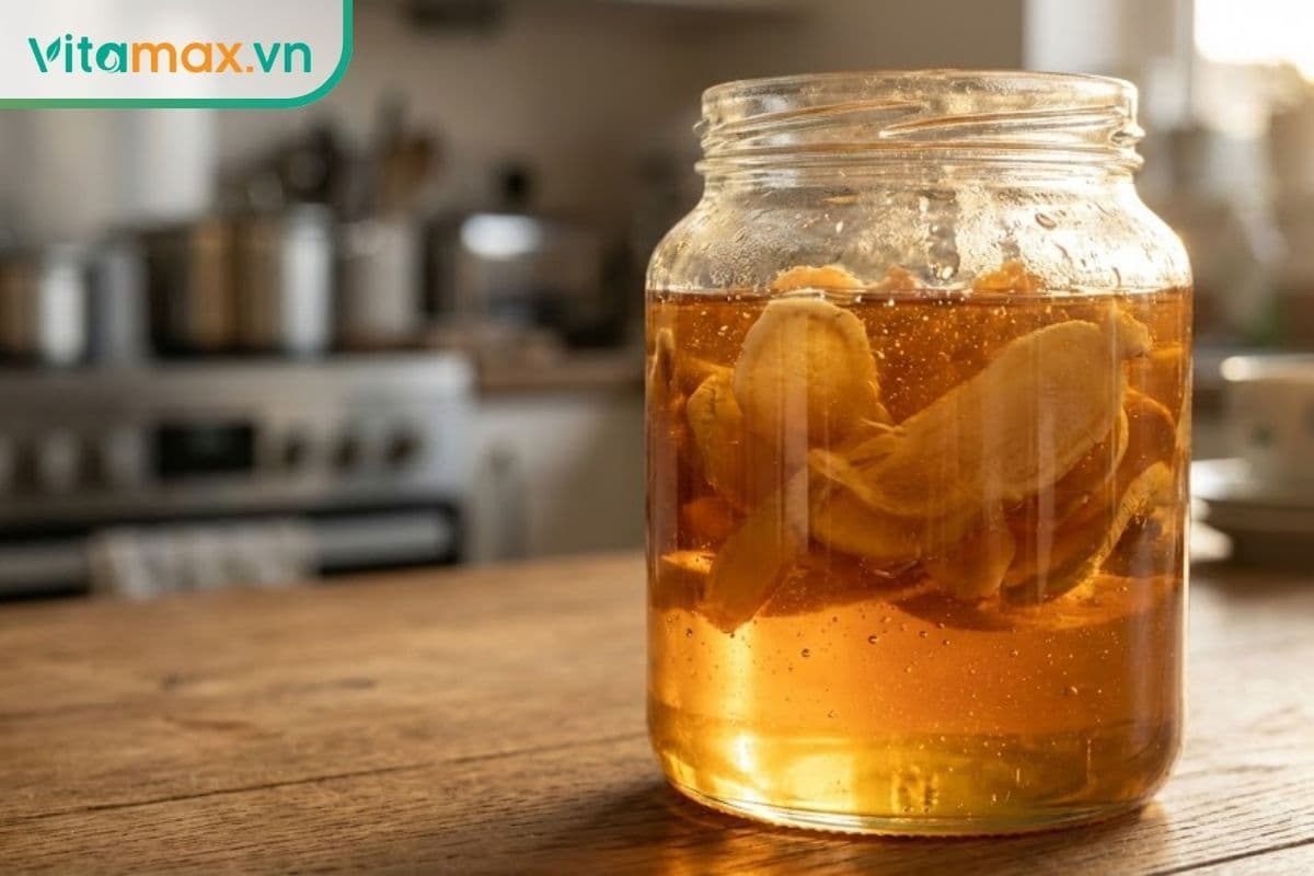  Sâm ngâm mật ong bị sủi bọt có dùng được không? Cách xử lý đơn giản