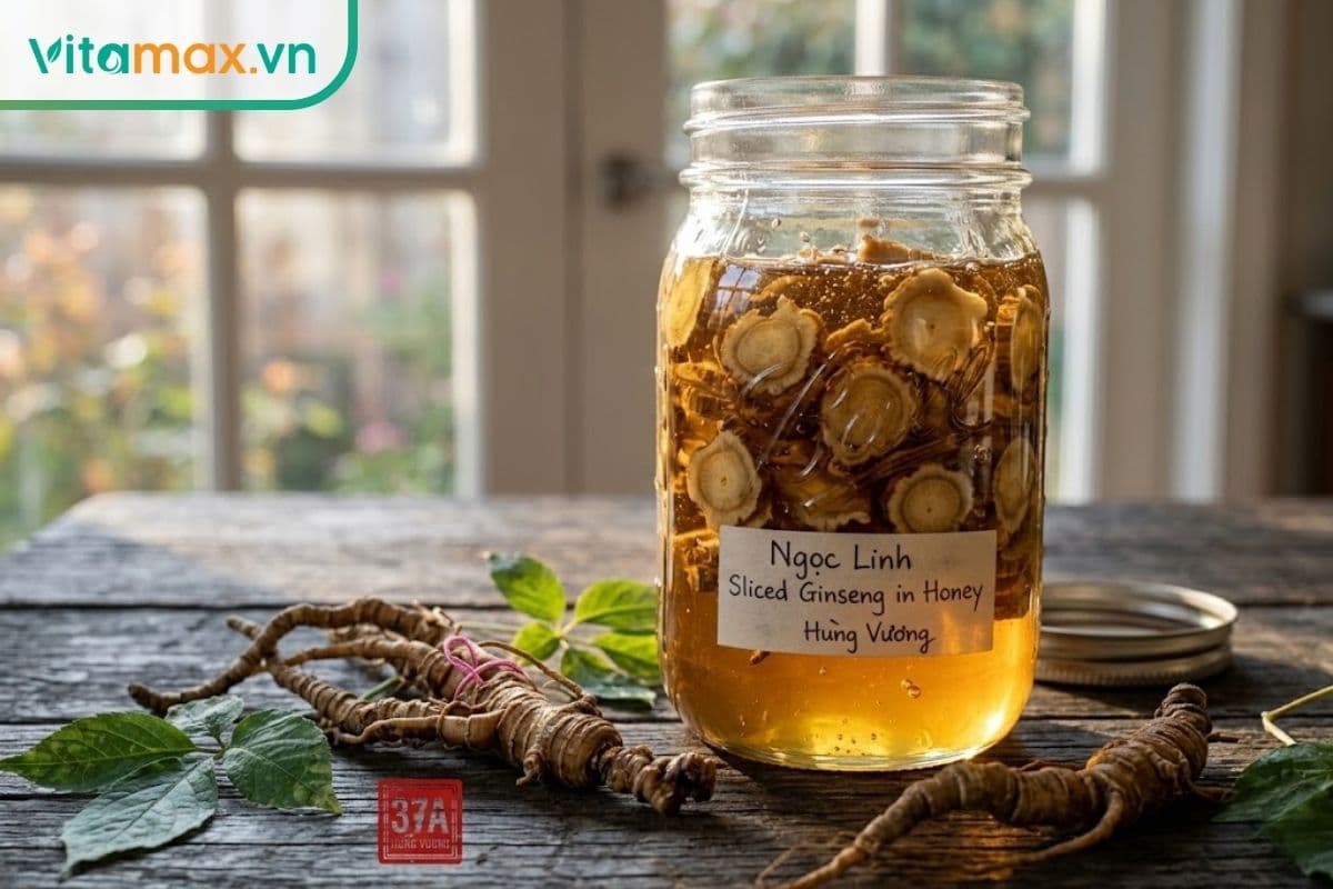  Sâm ngọc linh ngâm mật ong có tác dụng gì? 9 tác dụng với sức khỏe