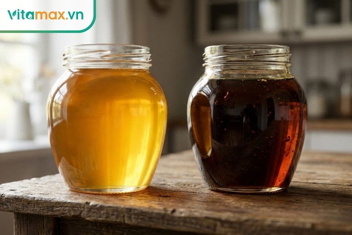 Mật ong để lâu bị đen có dùng được không? Cách dùng an toàn