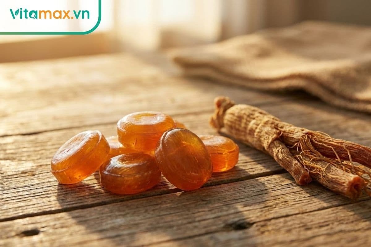 Kẹo hồng sâm hàn quốc có tác dụng gì? Cách sử dụng đúng