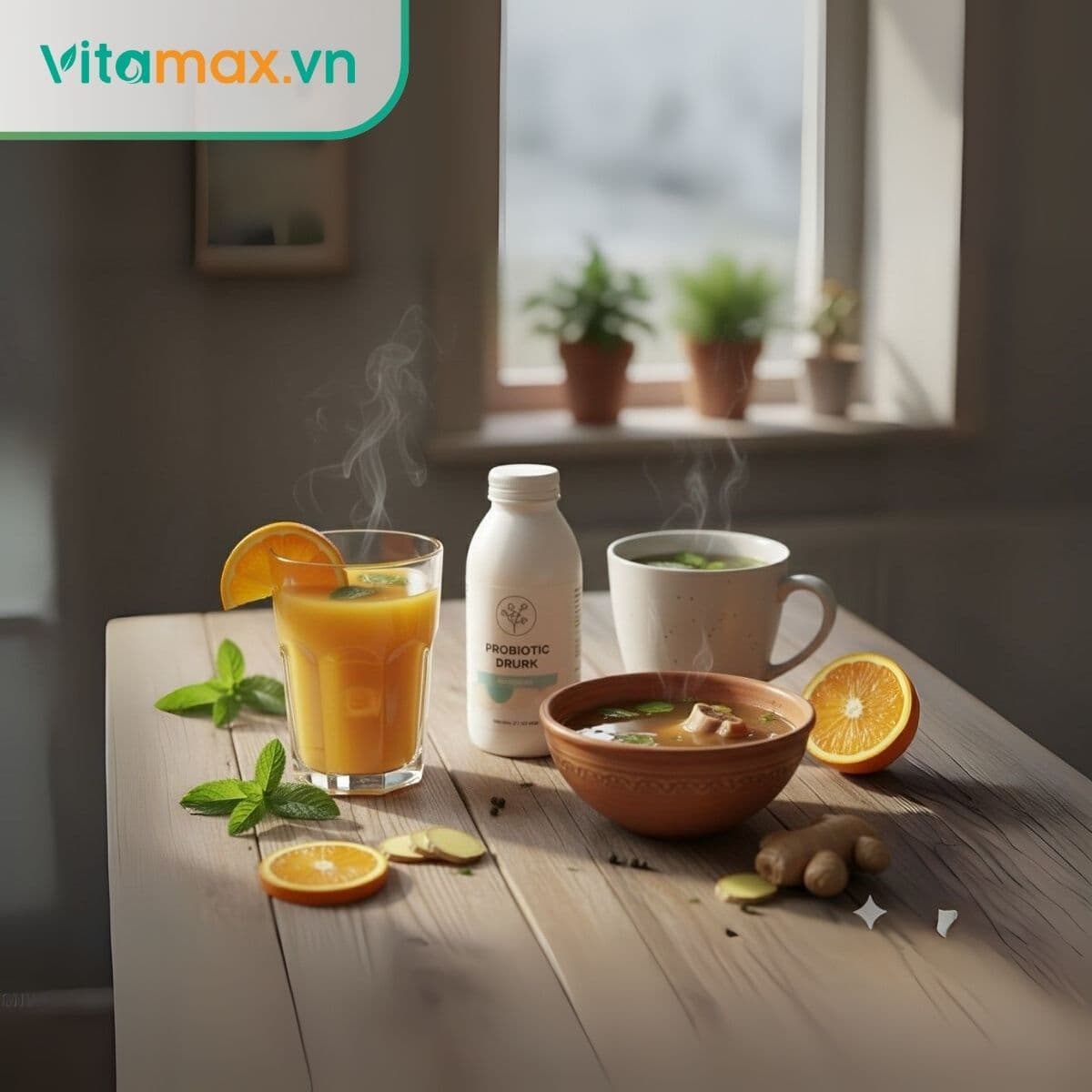 Uống gì để tăng sức đề kháng cho người lớn?