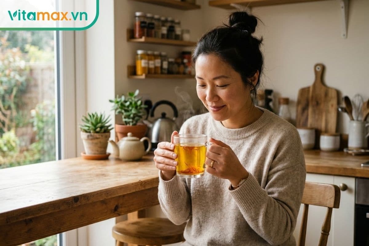 Uống saffron mỗi ngày có tốt không? Lợi ích & liều lượng sử dụng đúng