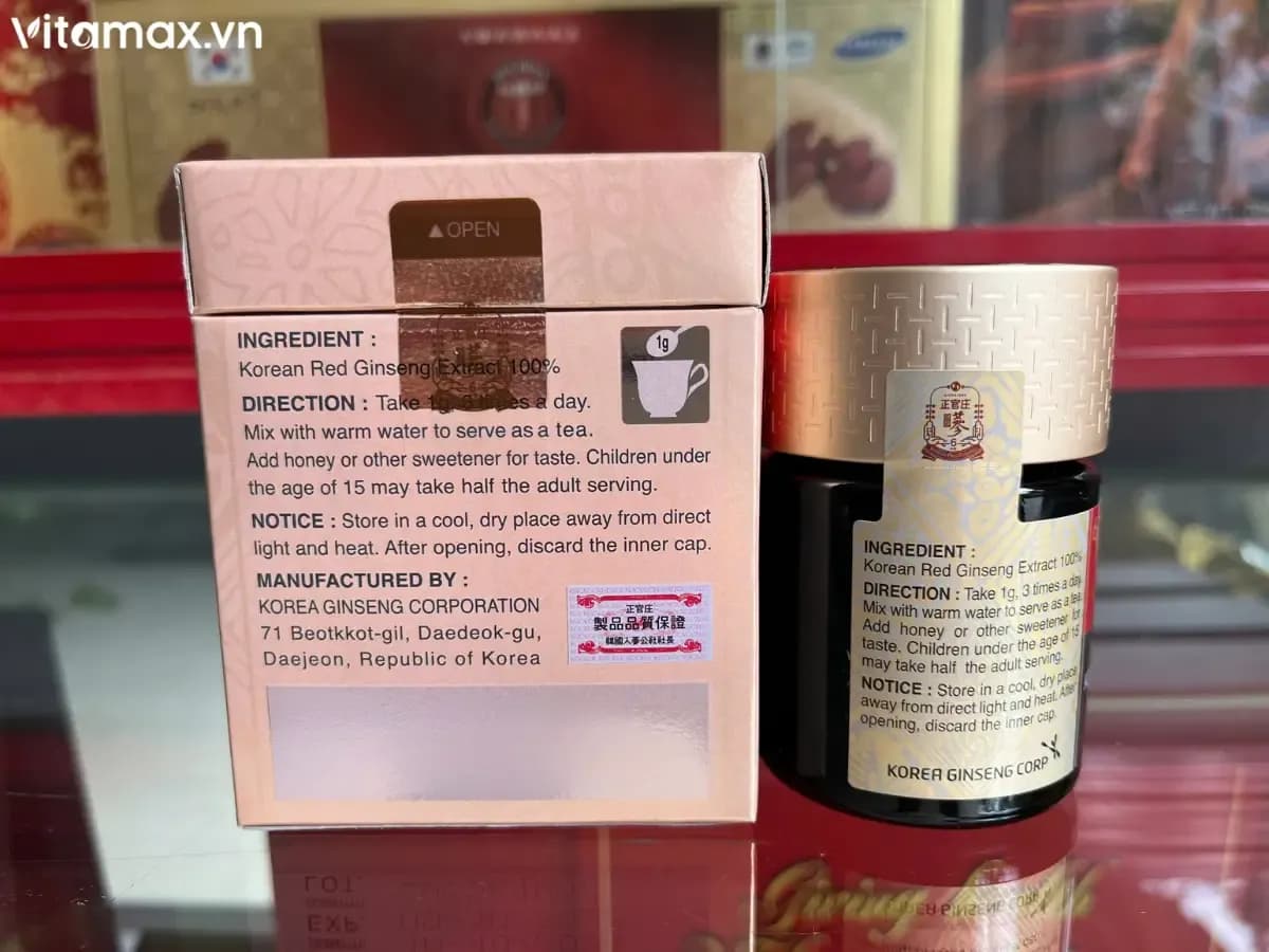 Bí Kíp Phân Biệt Cao Hồng Sâm Thật Giả