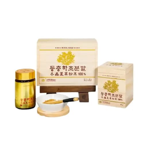 Trà Đông Trùng Hạ Thảo KGS Royal Gold 2 lọ