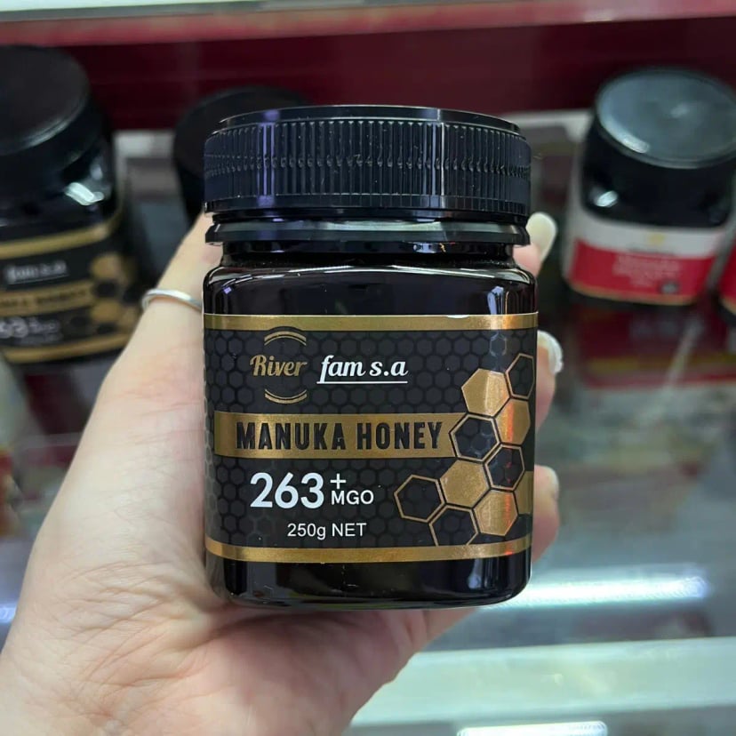 Hình Mật ong Manuka Úc RiverFAM 263+ MGO, 250g 2