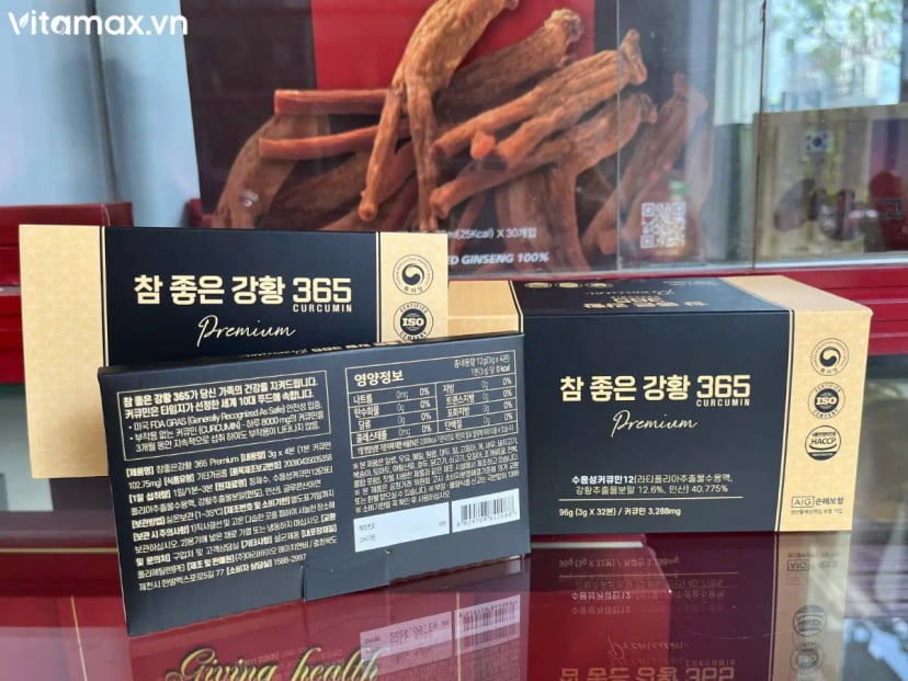 Hình Tinh Nghệ Nano Curcumin 365 Premium Ji Chang-Wook 32 Tép 2
