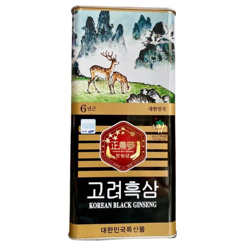 Hình Hắc Sâm Củ Khô JEONGNONG Hàn Quốc Hộp 300g 3