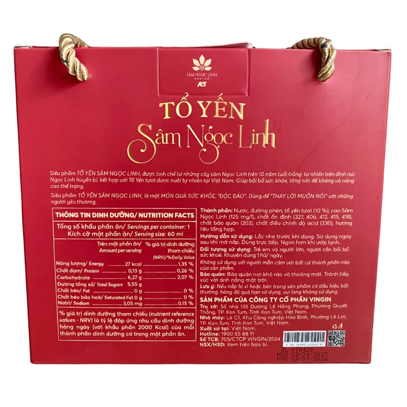 Hình Tổ Yến Sâm Ngọc Linh 60ml – 6 hủ/hộp 3