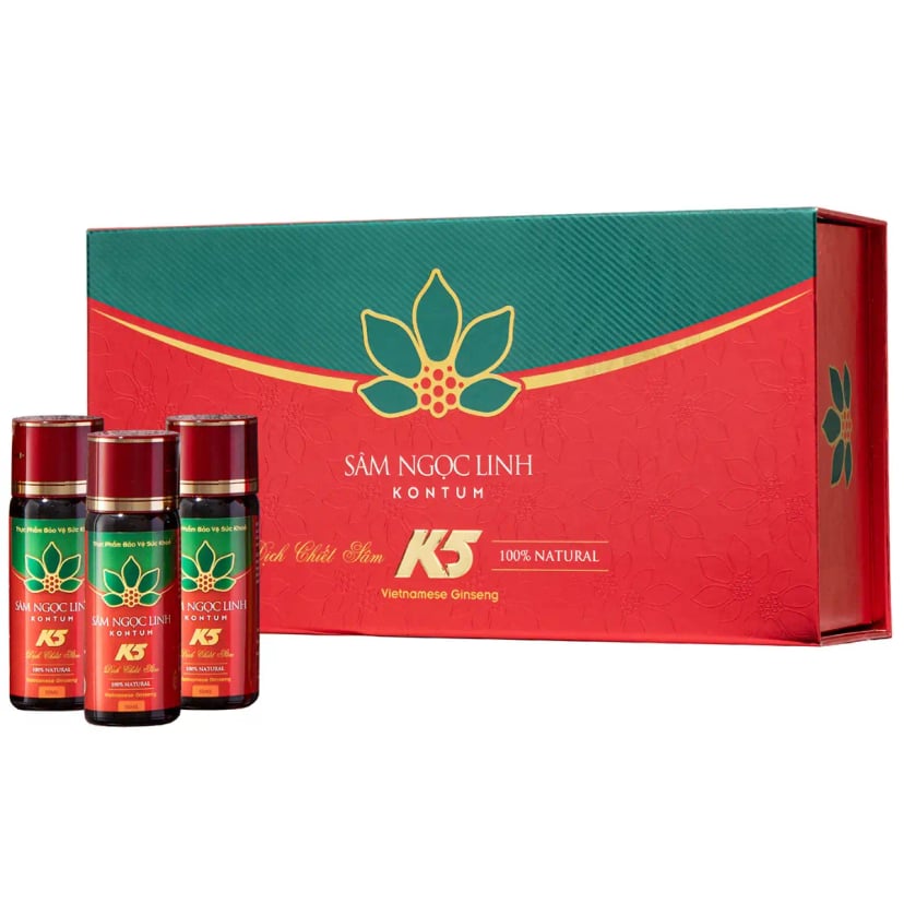 Hình Dịch chiết Sâm Ngọc Linh K5 – 50ml – 05 chai/hộp 1