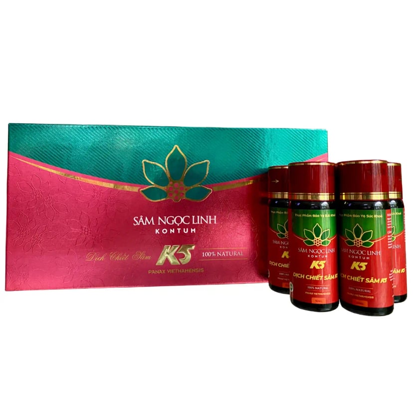 Hình Dịch chiết Sâm Ngọc Linh K5 – 50ml – 05 chai/hộp 4