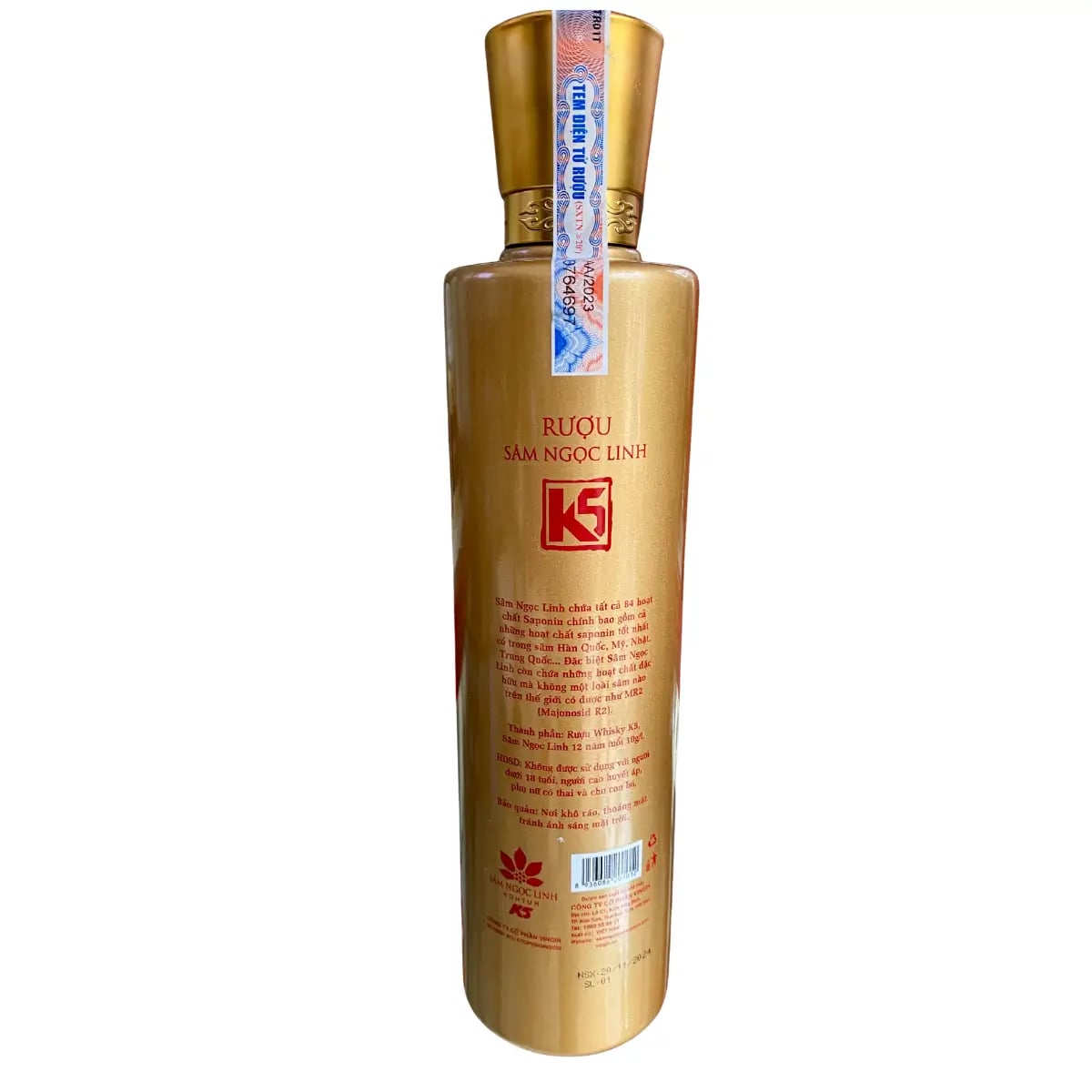 Hình Rượu Sâm Ngọc Linh K5 Premium 3