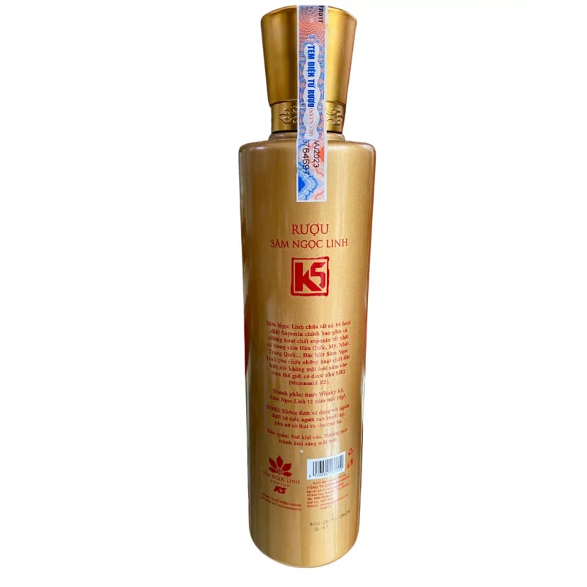 Hình Rượu Sâm Ngọc Linh K5 Premium 3