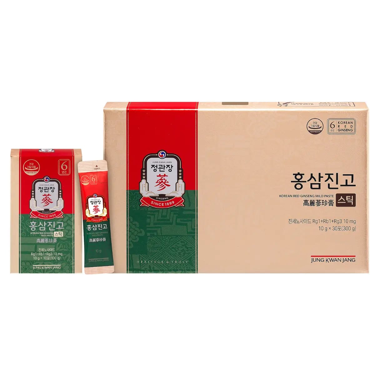 Hình Cao Hồng Sâm & Mật Ong Dạng Gói KGC Mild Paste 30 Gói 1