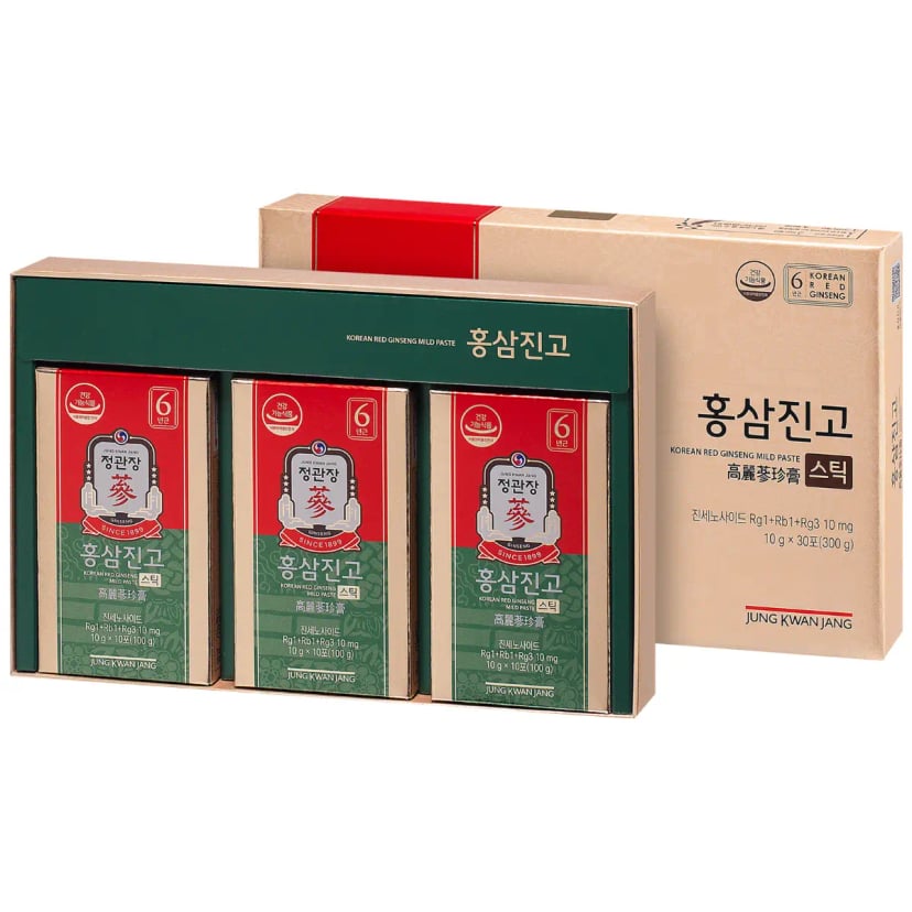 Hình Cao Hồng Sâm & Mật Ong Dạng Gói KGC Mild Paste 30 Gói 2
