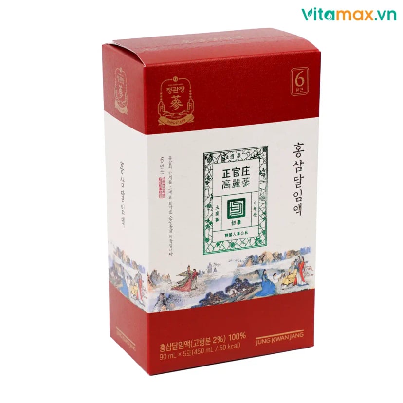 Hình Nước Hồng Sâm Tinh Khiết Hảo Hạng KGC Pure Extract (30 gói x 90ml) 7