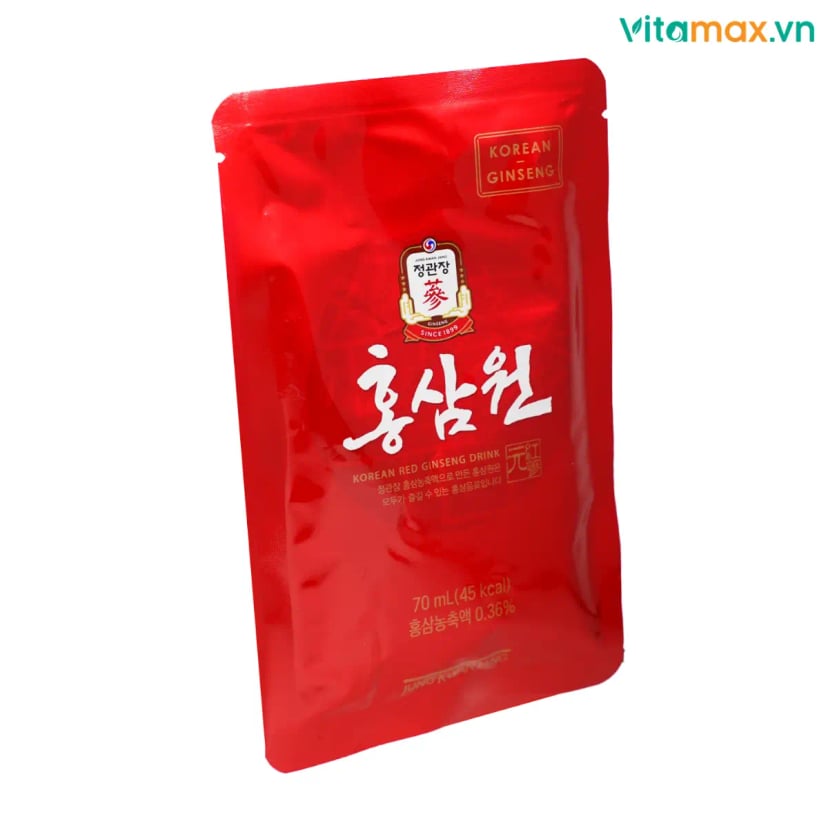 Hình Nước hồng sâm Won KGC Jung Kwan Jang hộp 15 gói 6