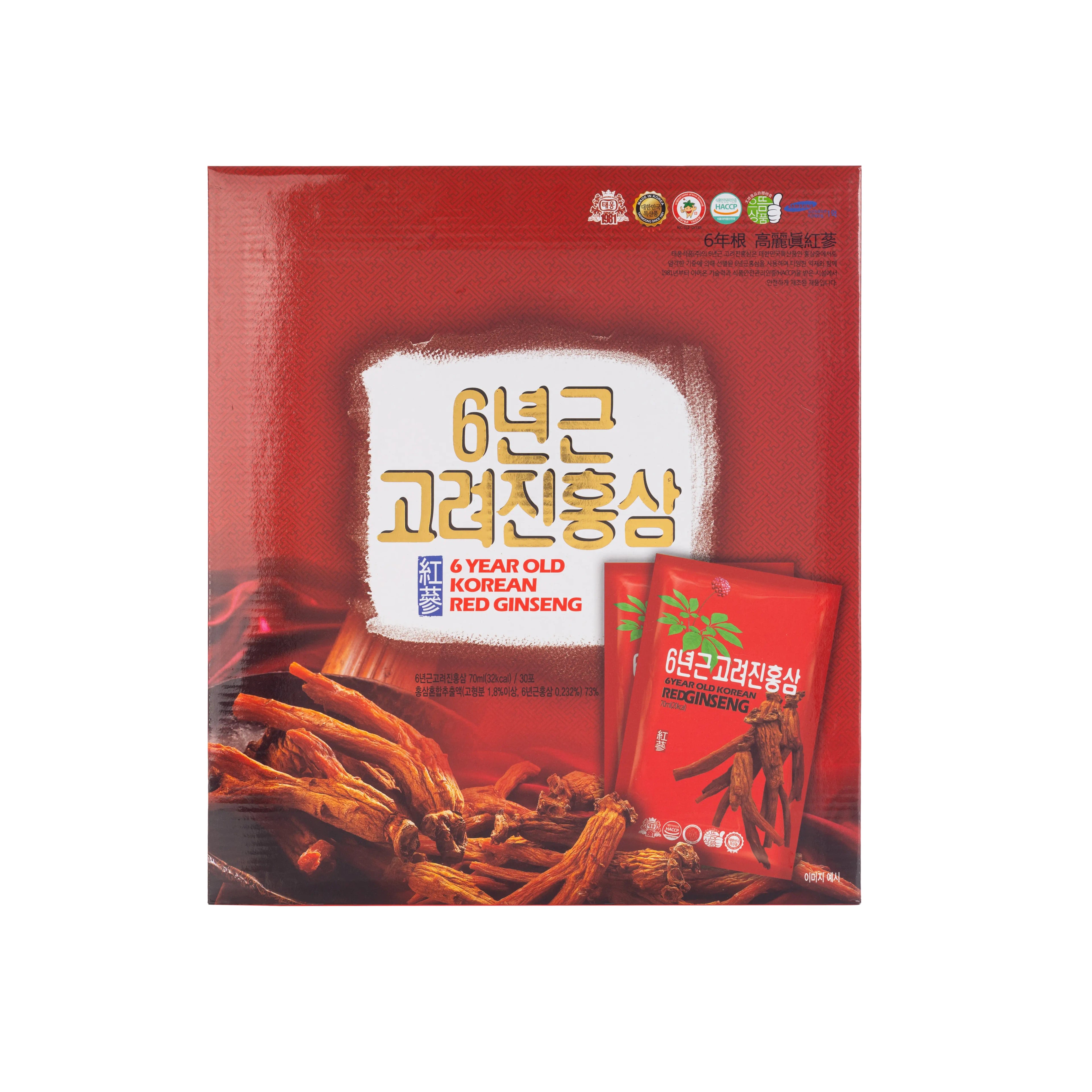 Hình Nước hồng sâm Hàn Quốc Taewoong 30 gói 1