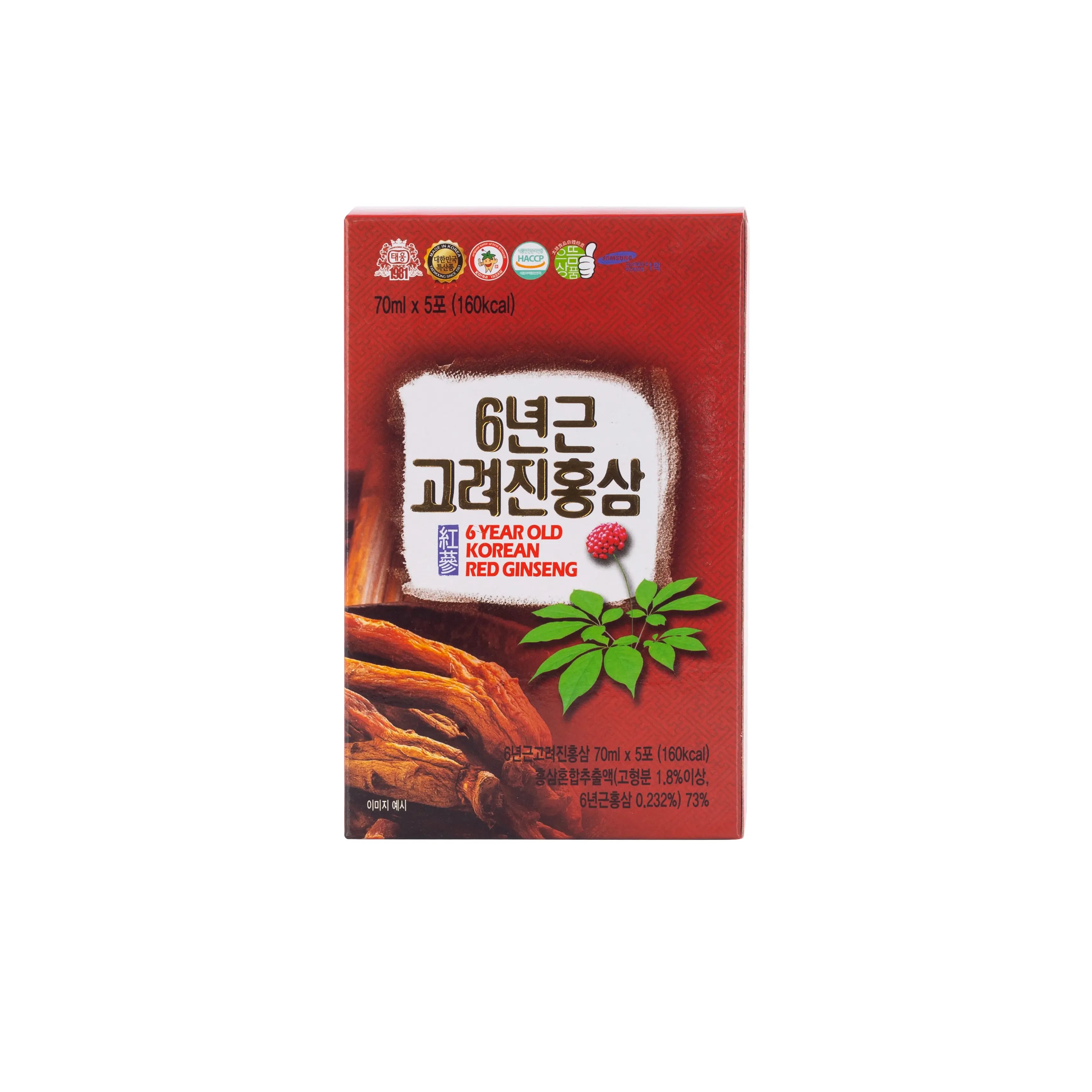 Hình Nước hồng sâm Hàn Quốc Taewoong 30 gói 2