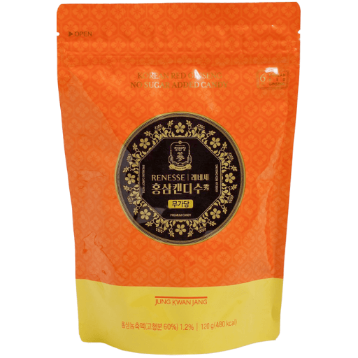 Kẹo Hồng Sâm KGC Renesse Không Đường 120g