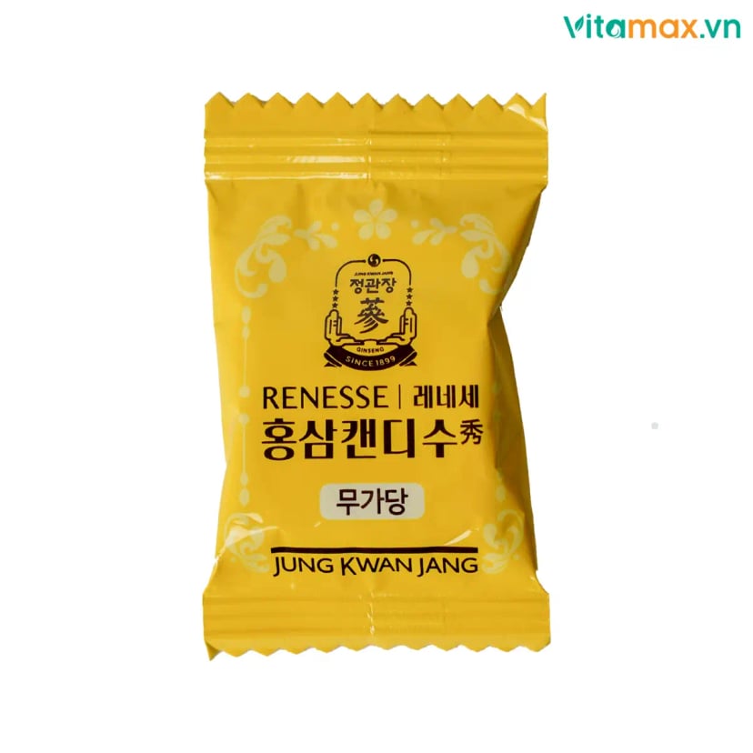 Hình Kẹo Hồng Sâm KGC Renesse Không Đường 120g 6