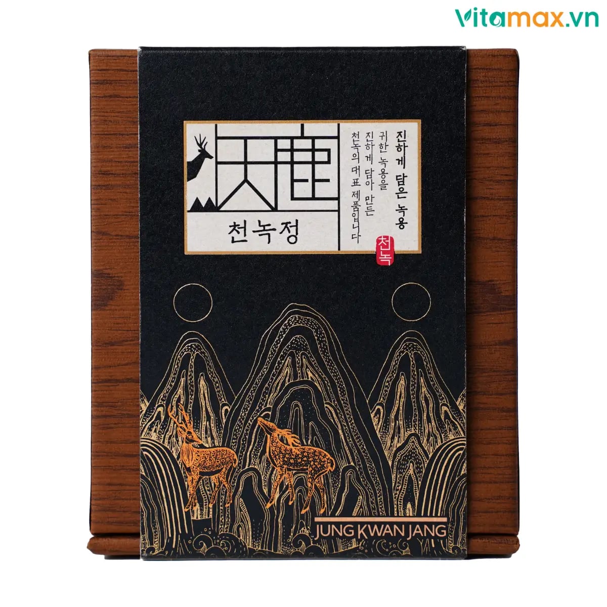 Hình Cao Hồng Sâm Nhung Hươu KGC Cheon Nok Extract 180g 2