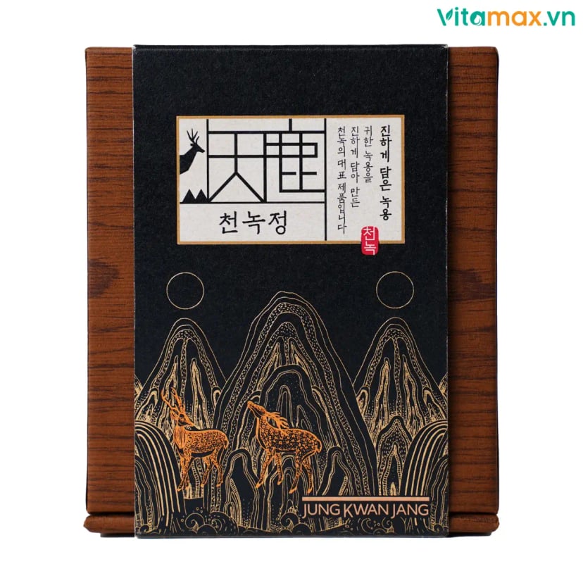 Hình Cao Hồng Sâm Nhung Hươu KGC Cheon Nok Extract 180g 2