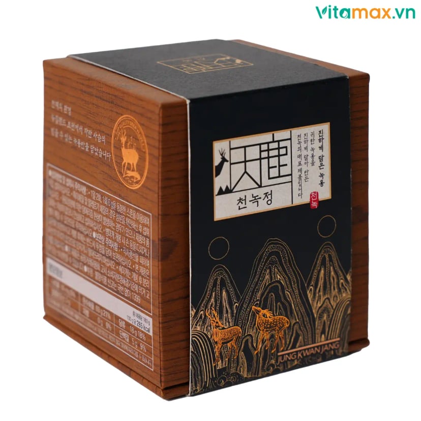 Hình Cao Hồng Sâm Nhung Hươu KGC Cheon Nok Extract 180g 4