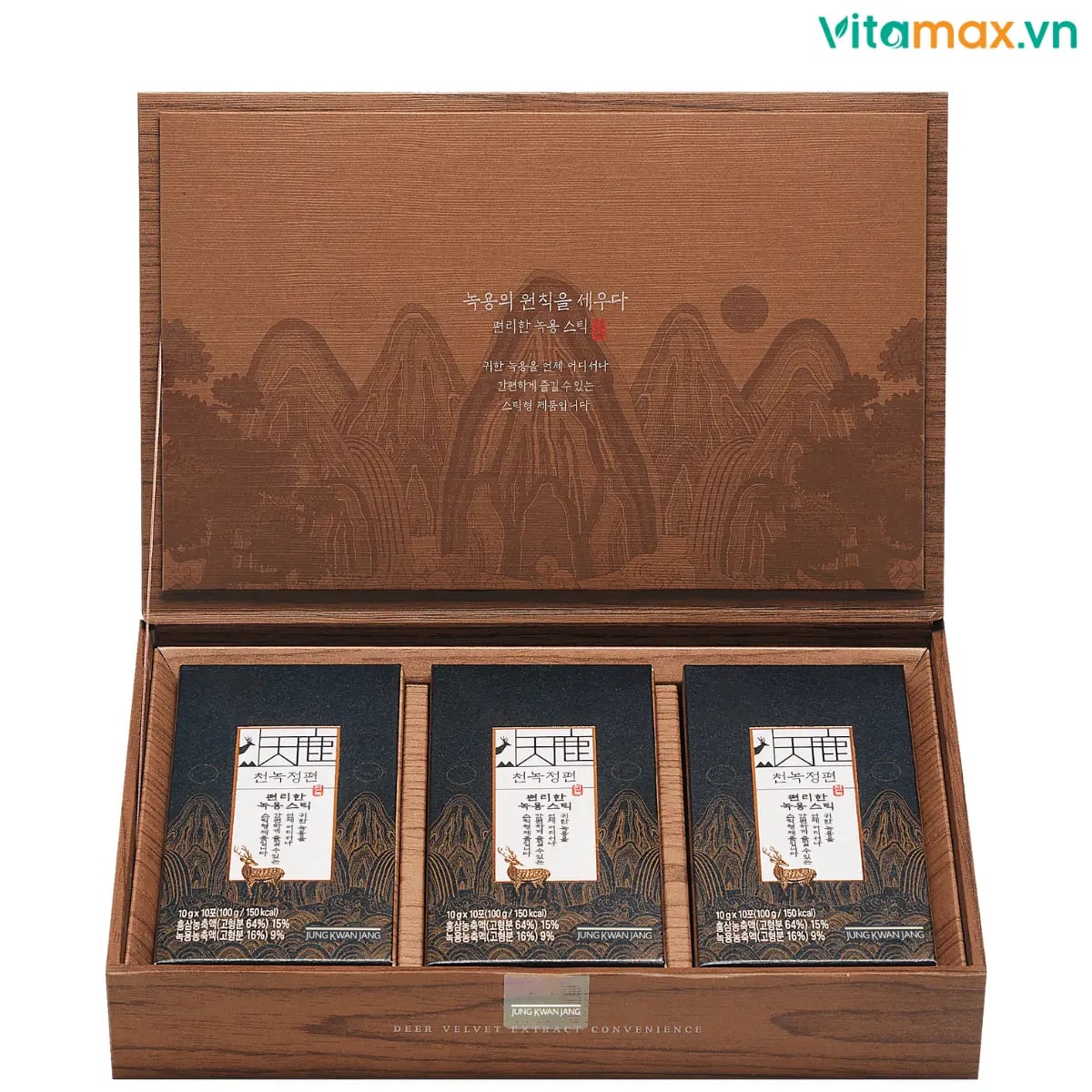 Hình Cao Hồng Sâm Nhung Hươu KGC Jung Kwan Jang Cheon Nok (30 gói x 10g) 6