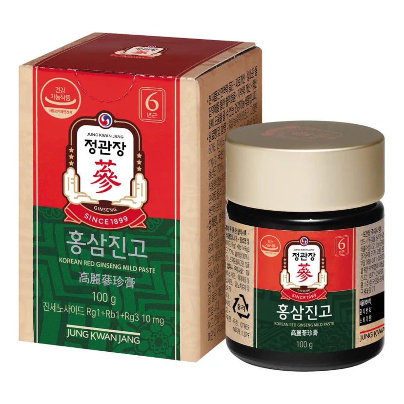 Hình Cao Hồng Sâm Mật Ong KGC Mild Paste Hũ 100g 1