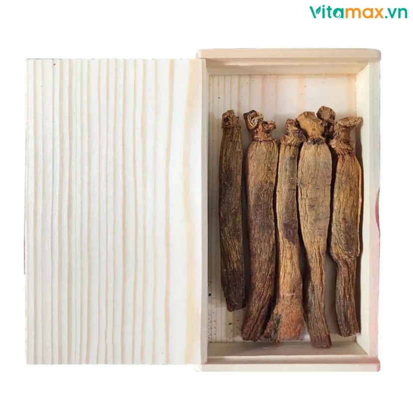 Hình Hồng Sâm Củ Khô 6 Năm Tuổi KGC (Thiên Sâm, 7 Củ ~ 150g/Hộp) 8