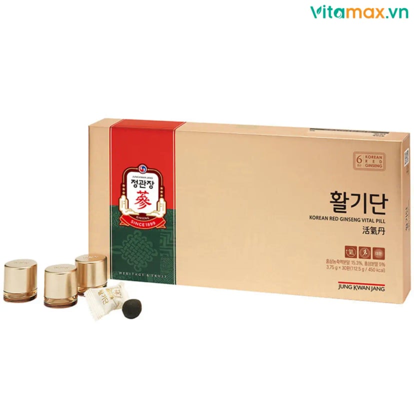 Hình Viên Uống Hồng Sâm Vital Pill 30 Viên 3