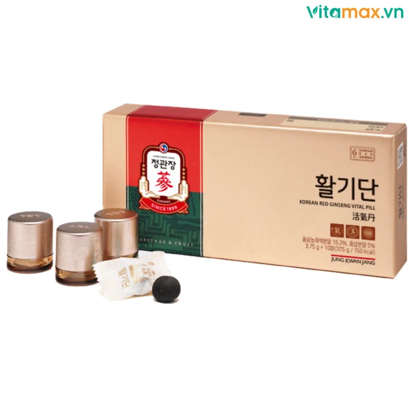 Hình Viên Uống Hồng Sâm Vital Pill 10 Viên 1