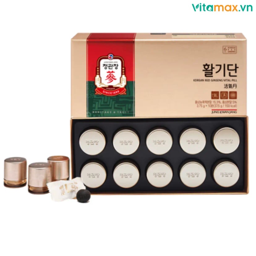 Hình Viên Uống Hồng Sâm Vital Pill 10 Viên 8