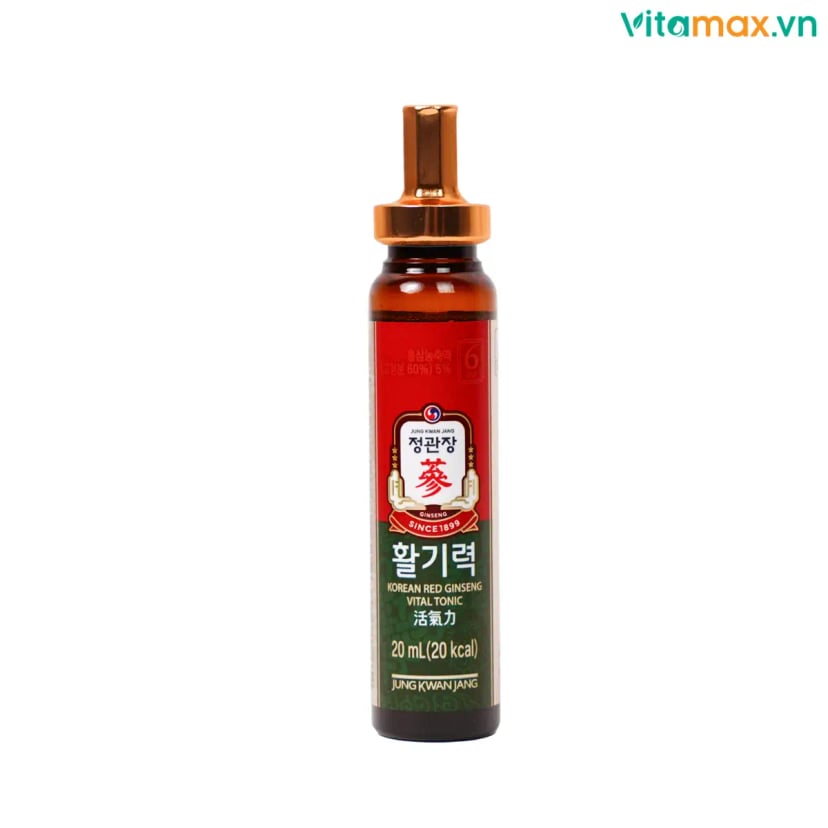 Hình Nước Hồng Sâm Dạng Ống KGC Vital Tonic 30 ống 5
