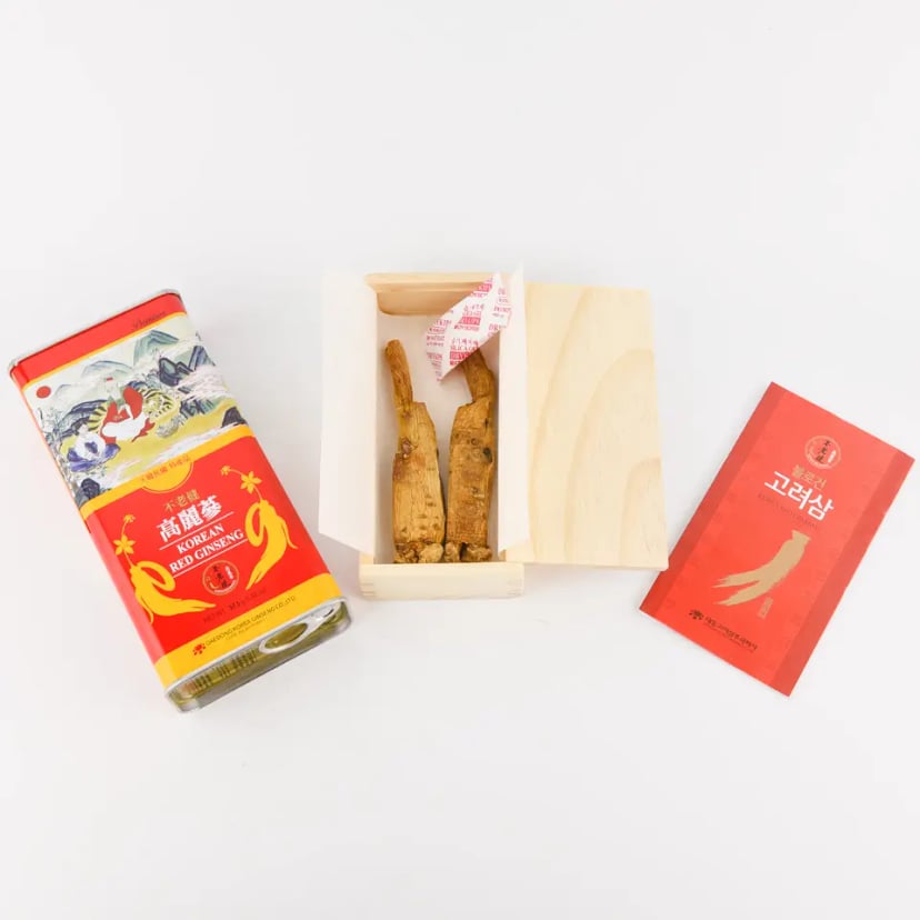 Hình Hồng sâm củ khô Daedong Premium 6 năm tuổi hộp thiếc 1