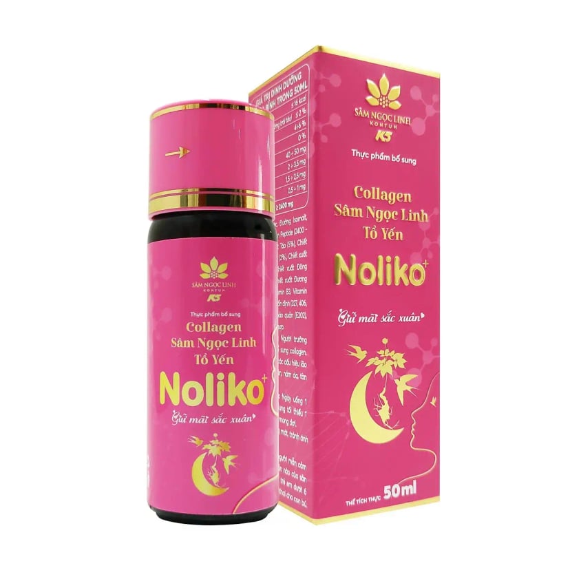 Hình Collagen Sâm Ngọc Linh Tổ yến Noliko 6 chai 2