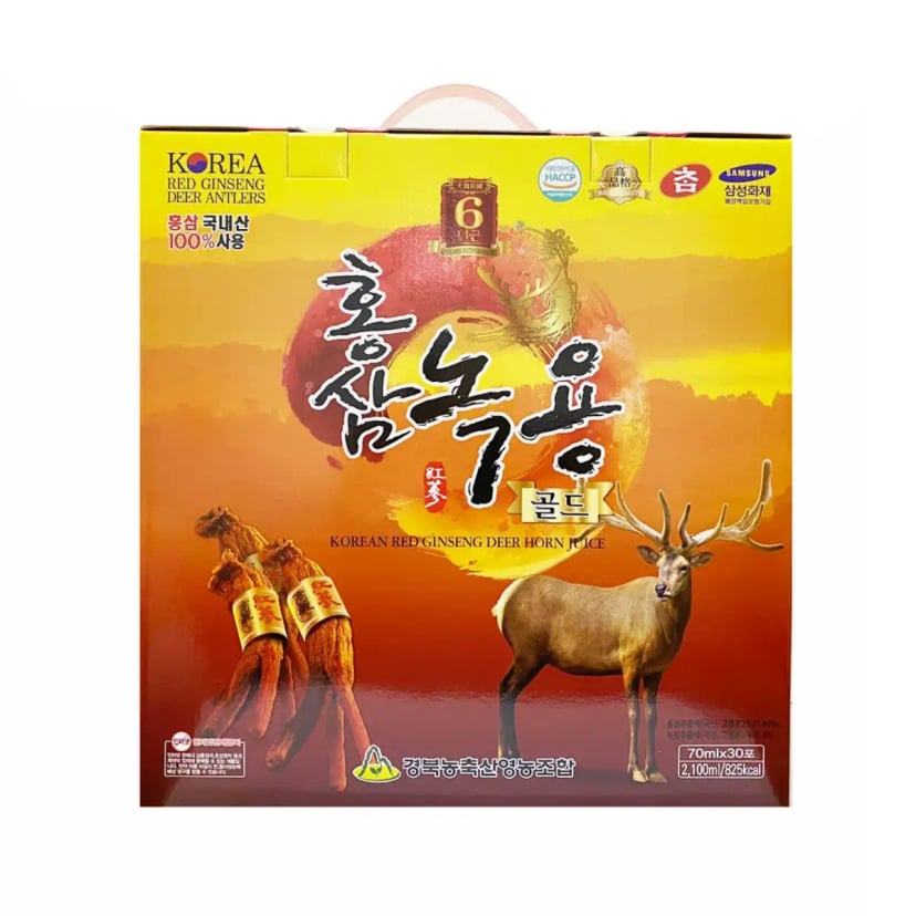 Hình Nước Hồng Sâm Nhung Hươu Hàn Quốc KYUNGPOOK Hộp 30 gói 3