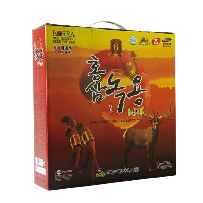 Hình Nước Hồng Sâm Nhung Hươu Hàn Quốc KYUNGPOOK Hộp 30 gói 4