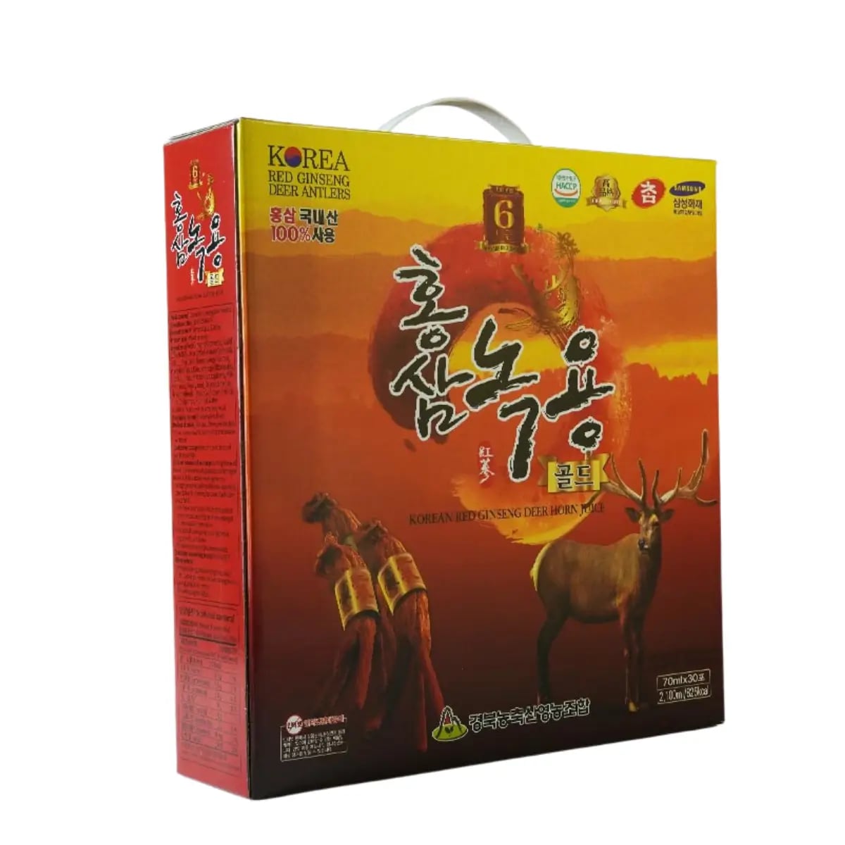 Hình Nước Hồng Sâm Nhung Hươu Hàn Quốc KYUNGPOOK Hộp 30 gói 5