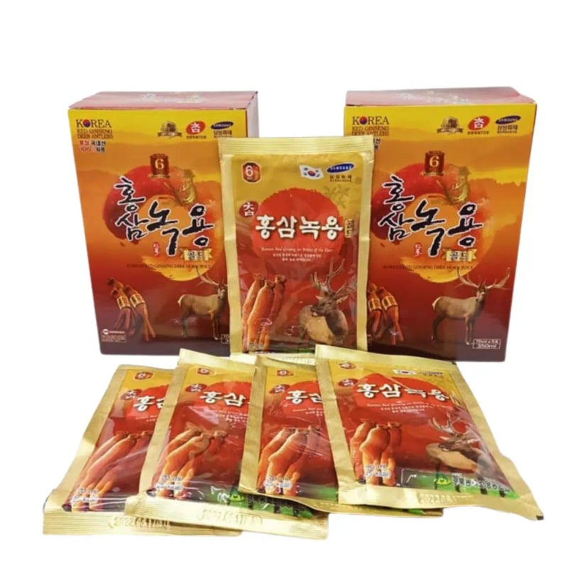 Hình Nước Hồng Sâm Nhung Hươu Hàn Quốc KYUNGPOOK Hộp 30 gói 6