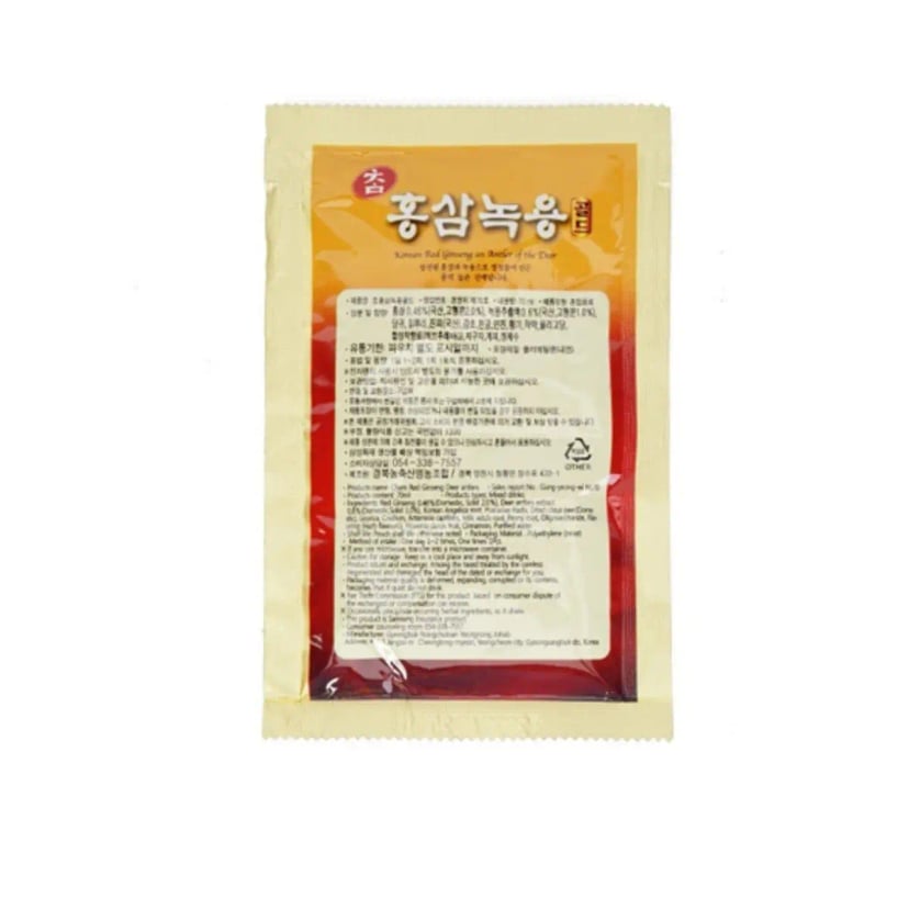 Hình Nước Hồng Sâm Nhung Hươu Hàn Quốc KYUNGPOOK Hộp 30 gói 8
