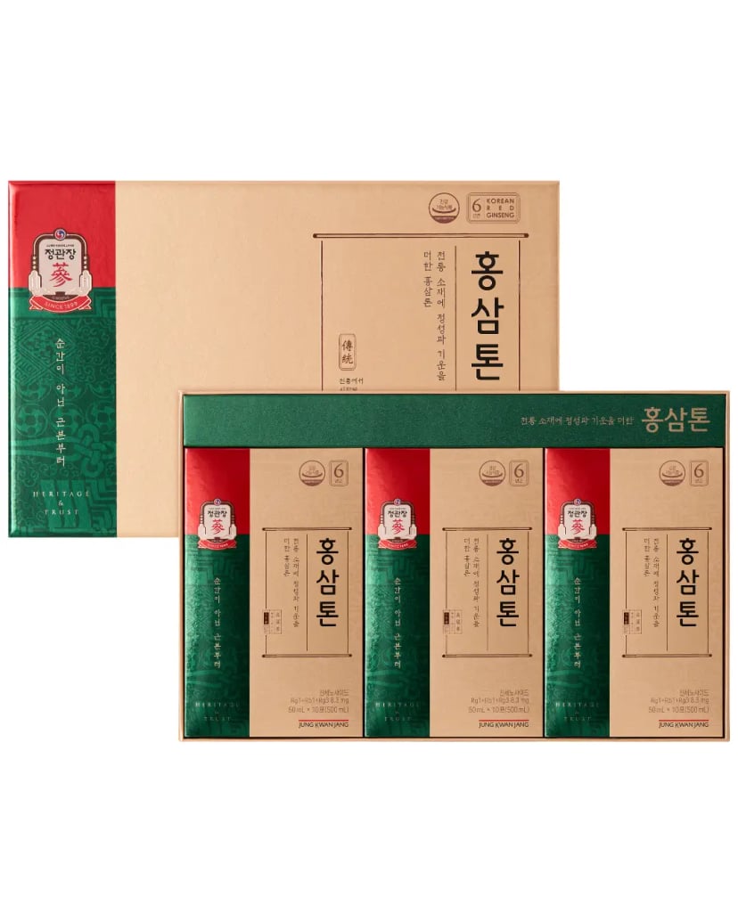 Hình Nước Hồng Sâm KGC Tonic Origin (30 gói x 50ml) 5