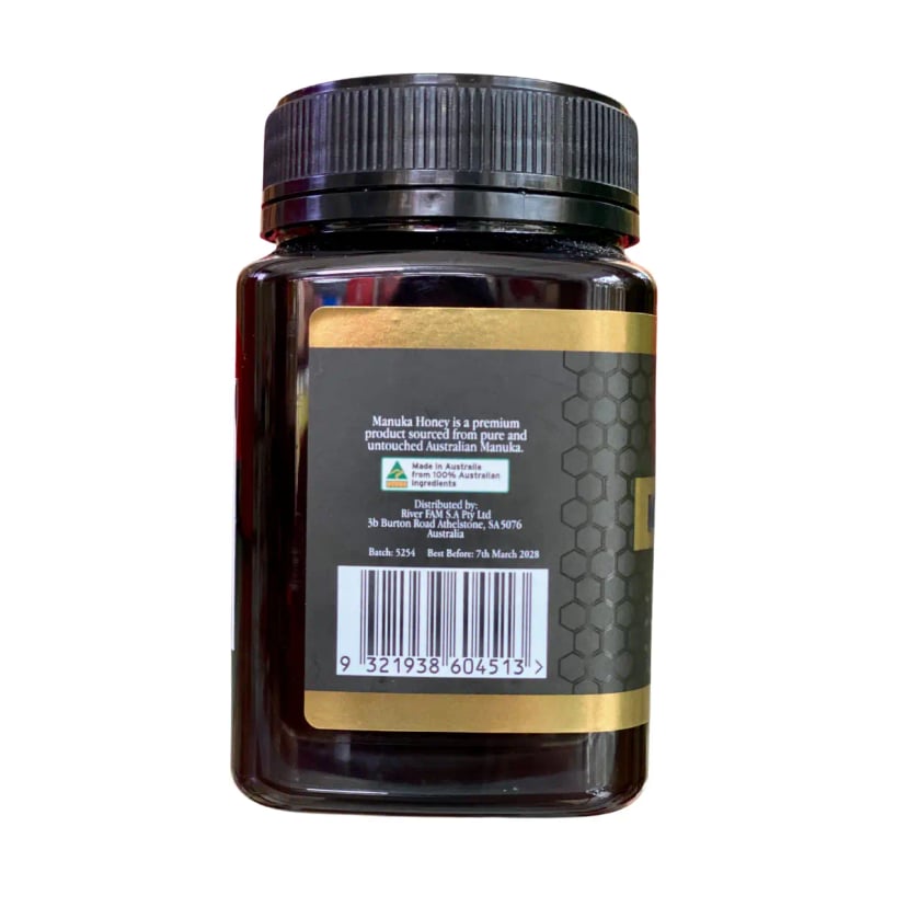 Hình Mật ong Manuka RiverFAM MGO 83+ Hũ 500g 4