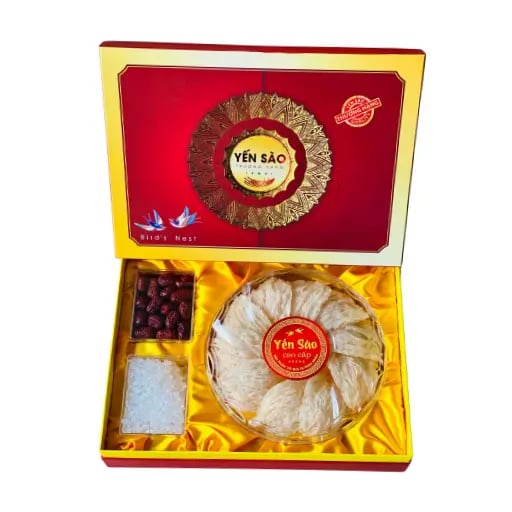 Hình Hộp Quà Tặng Yến Tinh Chế (Hộp 100g) 9